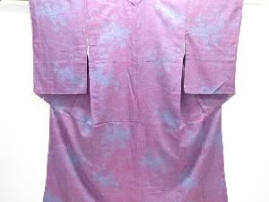 平和屋着物＊夏物 アンティーク 大正ロマン 丸帯 絽縮緬 雲取り龍文 銀彩